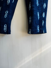 Load image into Gallery viewer, Latre African Adire Indigo Airforce Fatigue Trousers