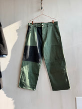 Load image into Gallery viewer, Latre upcycled deadstock overdyed Patchwork US laundry bag trousers - Special edition