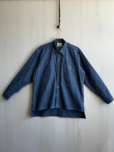 Load image into Gallery viewer, Latre x Viapiana Japanese Chambray WWII Inspired Shirt