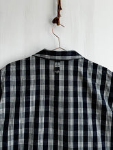 Load image into Gallery viewer, Latre Japanese Indigo Cotton Plaid Short Sleeves Shirt
