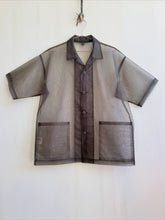 Load image into Gallery viewer, Latre Upcycled Military Mesh Shirt Jacket - Short sleeves