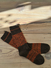 Load image into Gallery viewer, Japanese Luxury Winter Wool Organic Cotton Snowflake Socks