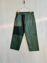 Load image into Gallery viewer, Latre upcycled deadstock overdyed Patchwork US laundry bag trousers - Special edition