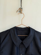 Load image into Gallery viewer, Latre 40's Deadstock Black Selvedge Lightweight Moleskin Chore Coat