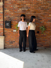 Load image into Gallery viewer, Latre x Viapiana Collab Japanese Selvedge Black Denim Unisex Trousers