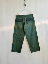 Load image into Gallery viewer, Latre upcycled deadstock overdyed Patchwork US laundry bag trousers - Special edition
