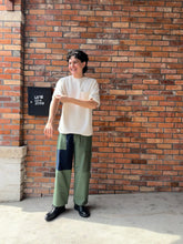 Load image into Gallery viewer, Latre terry hemp unisex flatlock one size tee
