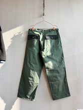 Load image into Gallery viewer, Latre upcycled deadstock overdyed Patchwork US laundry bag trousers - Special edition