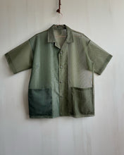 Load image into Gallery viewer, Latre Upcycled US Military Mesh Shirt Jacket - Short sleeves