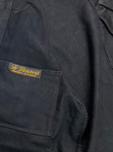 Load image into Gallery viewer, French Black Moleskin Chore Coat