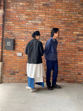 Load image into Gallery viewer, French Black Moleskin Chore Coat