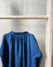 Load image into Gallery viewer, French Antique Indigo Biaude Overshirt