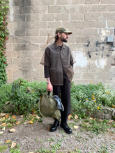 Load image into Gallery viewer, Latre Upcycled Military Mesh Shirt Jacket -  Short sleeves
