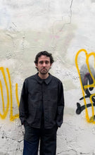 Load image into Gallery viewer, Latre 40&#39;s Deadstock Black Selvedge Lightweight Moleskin Chore Coat
