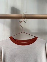 Load image into Gallery viewer, Latre Japanese Cotton Thick Waffle Orange Cuff Long Sleeves
