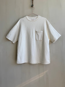 Latre terry hemp unisex flatlock one size tee