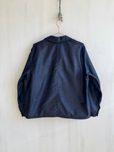 Load image into Gallery viewer, Latre 40&#39;s Deadstock Black Selvedge Lightweight Moleskin Chore Coat
