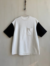 Load image into Gallery viewer, Latre terry hemp unisex flatlock one size tee
