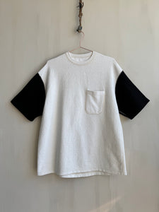 Latre terry hemp unisex flatlock one size tee