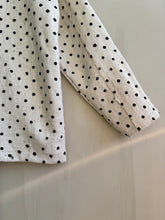Load image into Gallery viewer, Latre's African Hand Woven Dots Coat (White)
