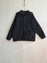 Load image into Gallery viewer, Latre's African Hand Woven Dots Coat (Black)

