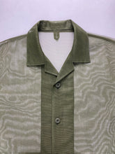 Load image into Gallery viewer, Latre Upcycled US Military Mesh Shirt Jacket

