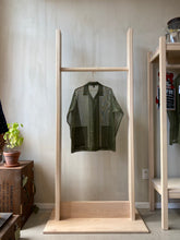 Load image into Gallery viewer, Latre Upcycled US Military Mesh Shirt Jacket
