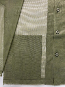 Latre Upcycled US Military Mesh Shirt Jacket
