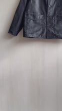 Load and play video in Gallery viewer, Latre 40&#39;s Deadstock Black Selvedge Lightweight Moleskin Chore Coat
