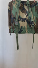 Load and play video in Gallery viewer, Deadstock US Military Combat Patrol Camo Backpack
