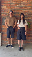 Load and play video in Gallery viewer, Latre Japanese Premium Indigo Nep Selvedge Denim Unisex Shorts
