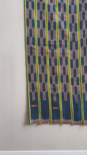 Load and play video in Gallery viewer, African Baule Ikat Cloth Textile
