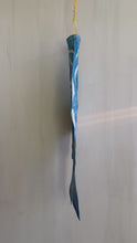 Load and play video in Gallery viewer, Indigo dyed cotton Koinobori - Windsock

