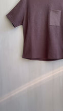 Load and play video in Gallery viewer, Latre terry hemp unisex one size tee
