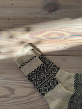 Load and play video in Gallery viewer, Japanese Luxury Winter Wool Organic Cotton Snowflake Socks
