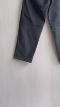 Load and play video in Gallery viewer, Latre upcycled deadstock overdyed US laundry bag trousers - Black/Blue
