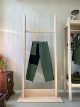 Load image into Gallery viewer, Latre upcycled deadstock overdyed Patchwork US laundry bag trousers - Special edition
