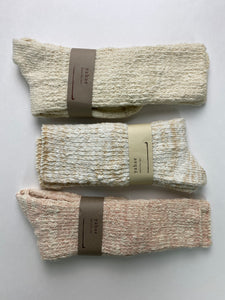 Japanese organic garabou socks