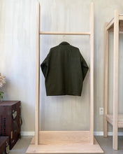Load image into Gallery viewer, Latre upcycled US military wool blanket coat
