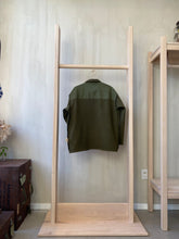 Load image into Gallery viewer, Latre upcycled US military wool blanket coat
